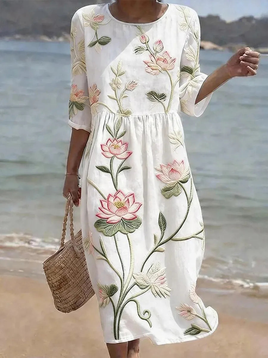 Kayla | Robe à imprimé floral