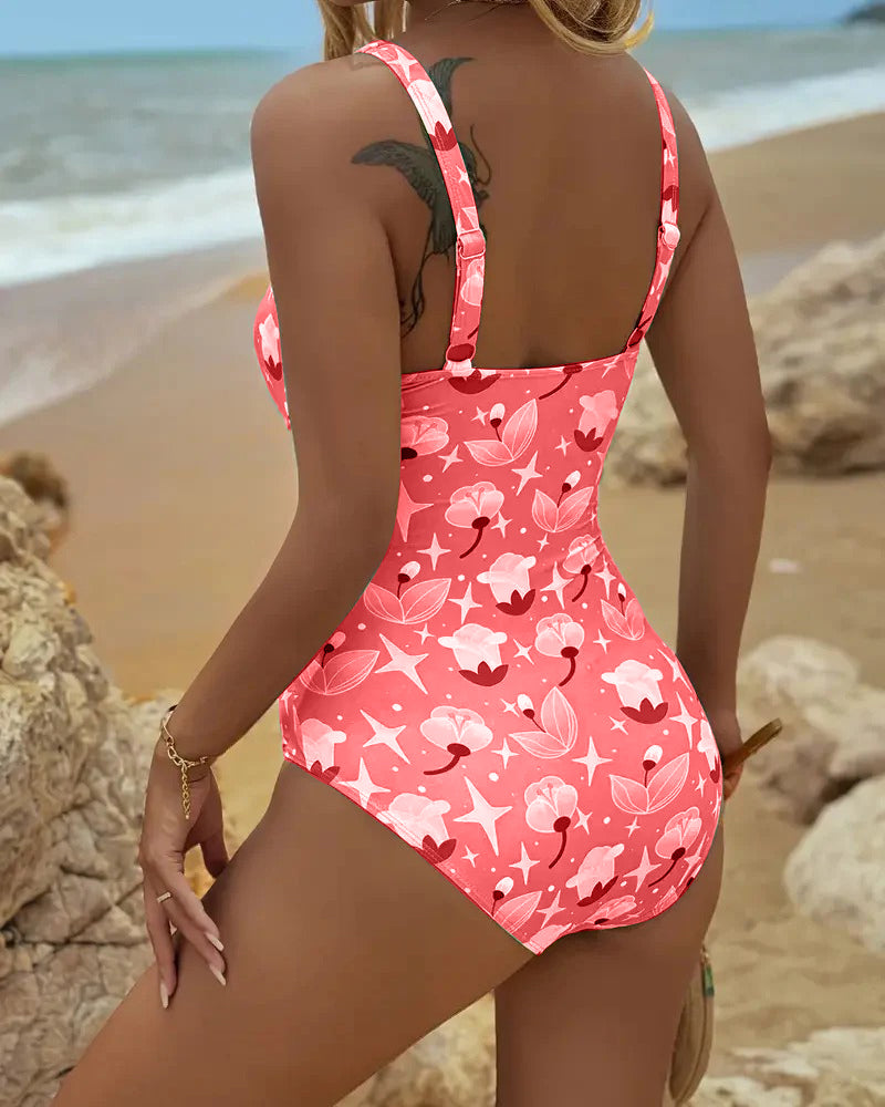 Clara | Tankini une pièce imprimé
