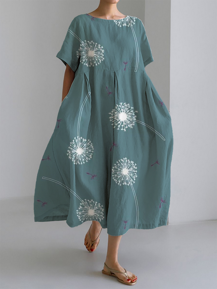 Lila | Robe d'été fleurie