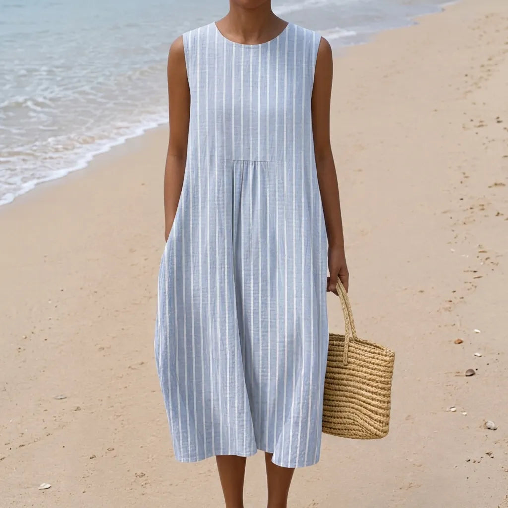 Dina™ | Robe midi imprimée
