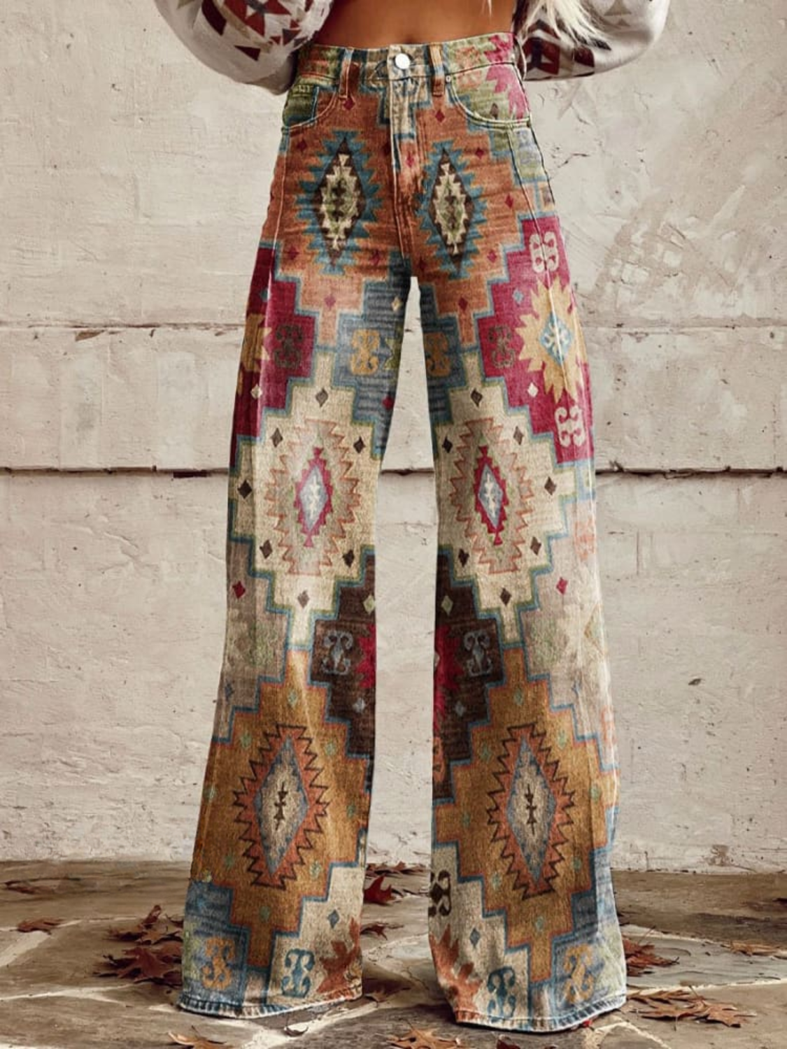Léa — Pantalon rétro chic