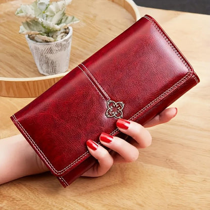 Nicole | Long portefeuille en cuir