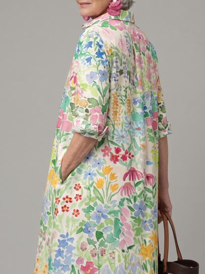 Paige | Robe midi soignée et élégante