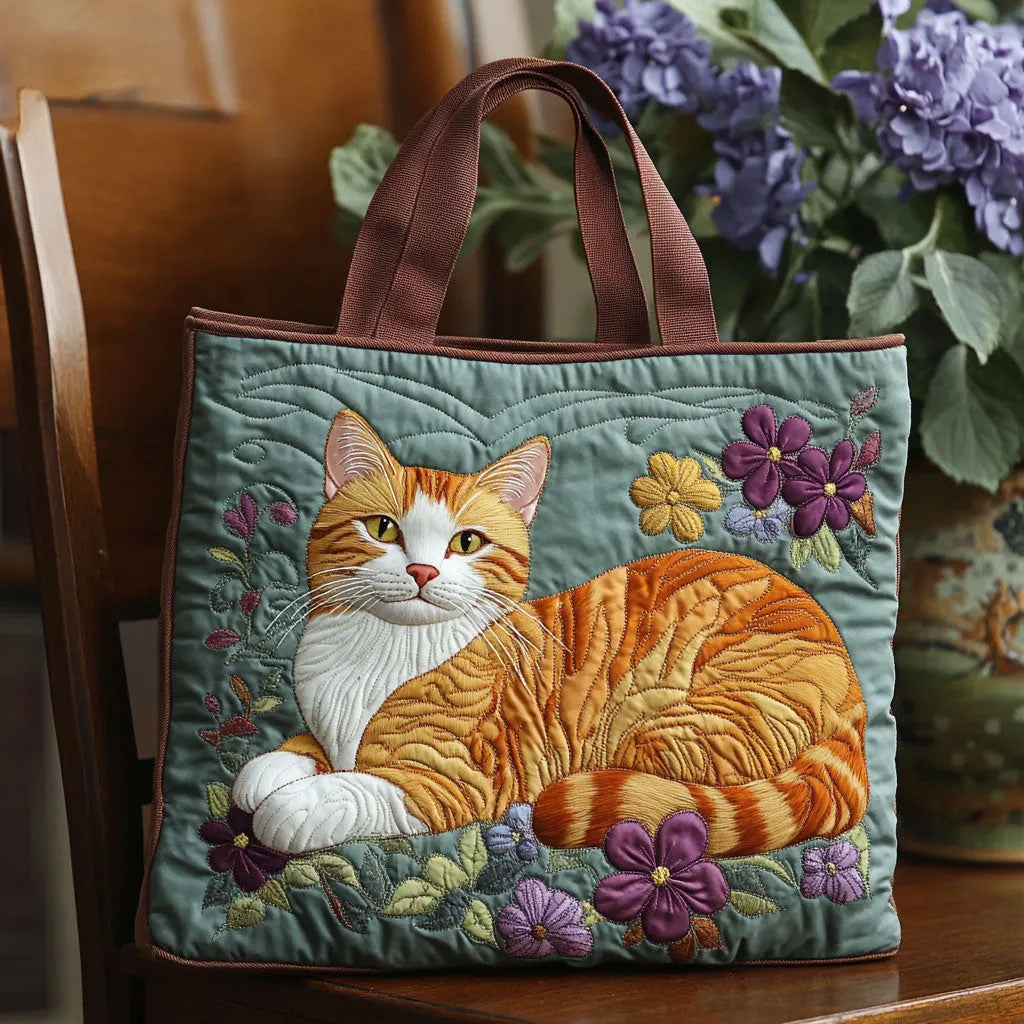 Sac Artisanal | Chat Marron