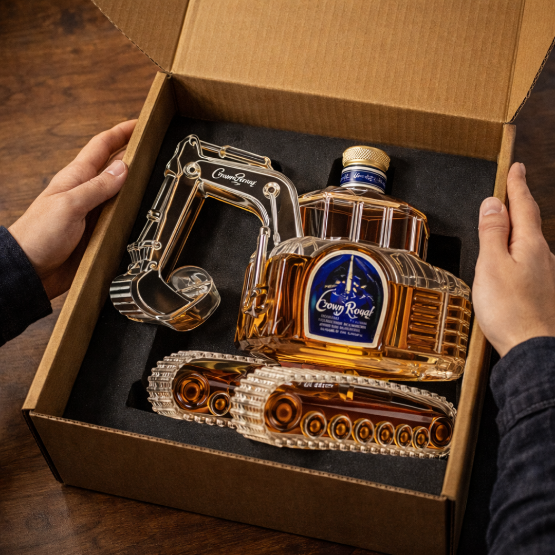 Décanteur à whisky – Édition Pelleteuse
