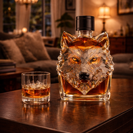 Décanteur à whisky – Édition Loup