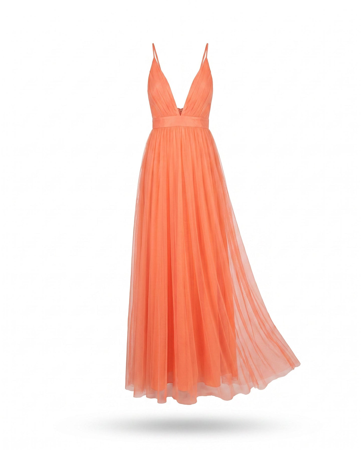 Robe corail dégradée