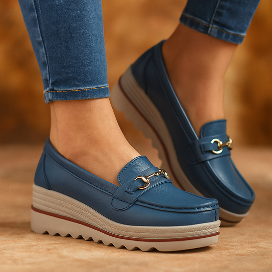 Clemens | Mocassins orthopédiques à boucle métallique