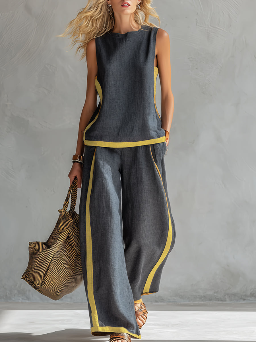 Shania™ | Ensemble deux pièces casual chic