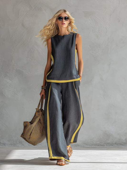 Shania™ | Ensemble deux pièces casual chic