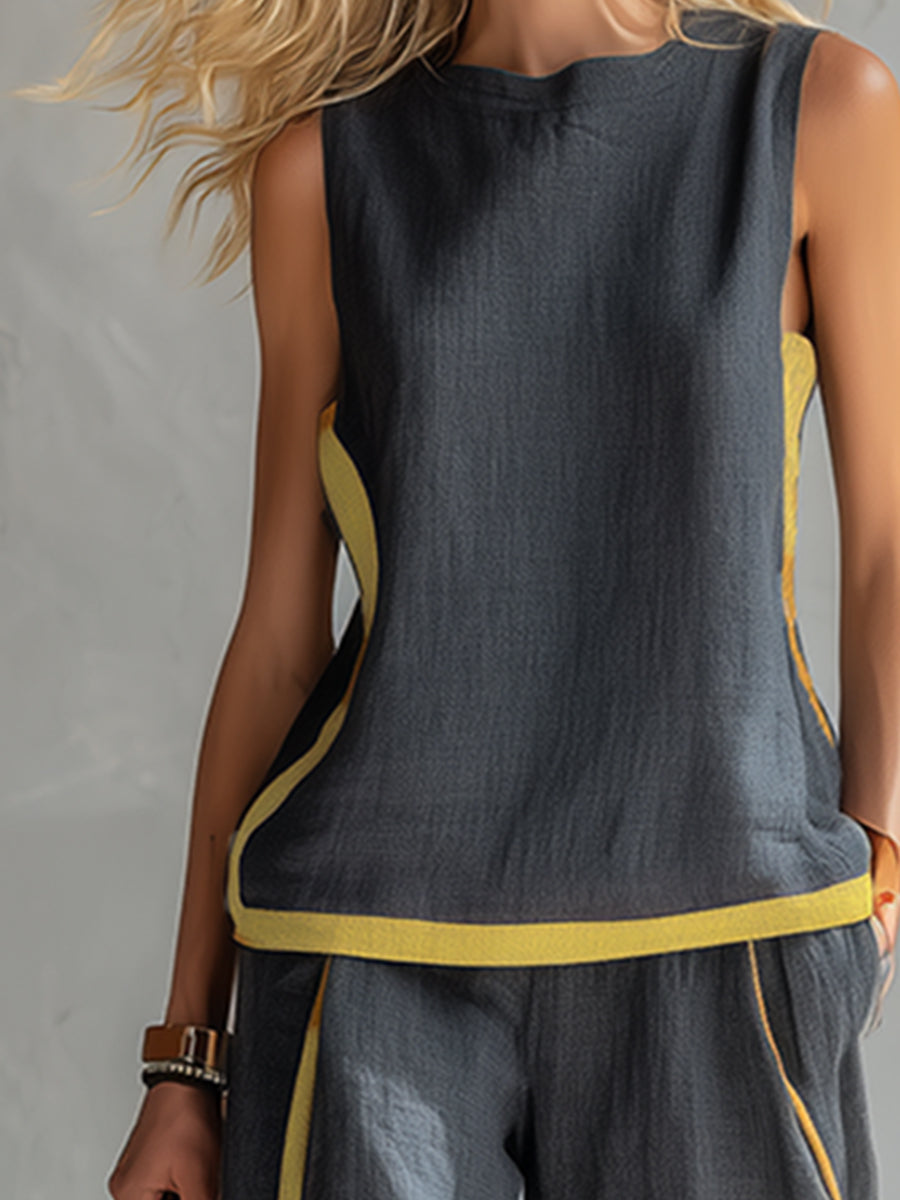 Shania™ | Ensemble deux pièces casual chic