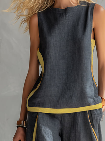 Shania™ | Ensemble deux pièces casual chic