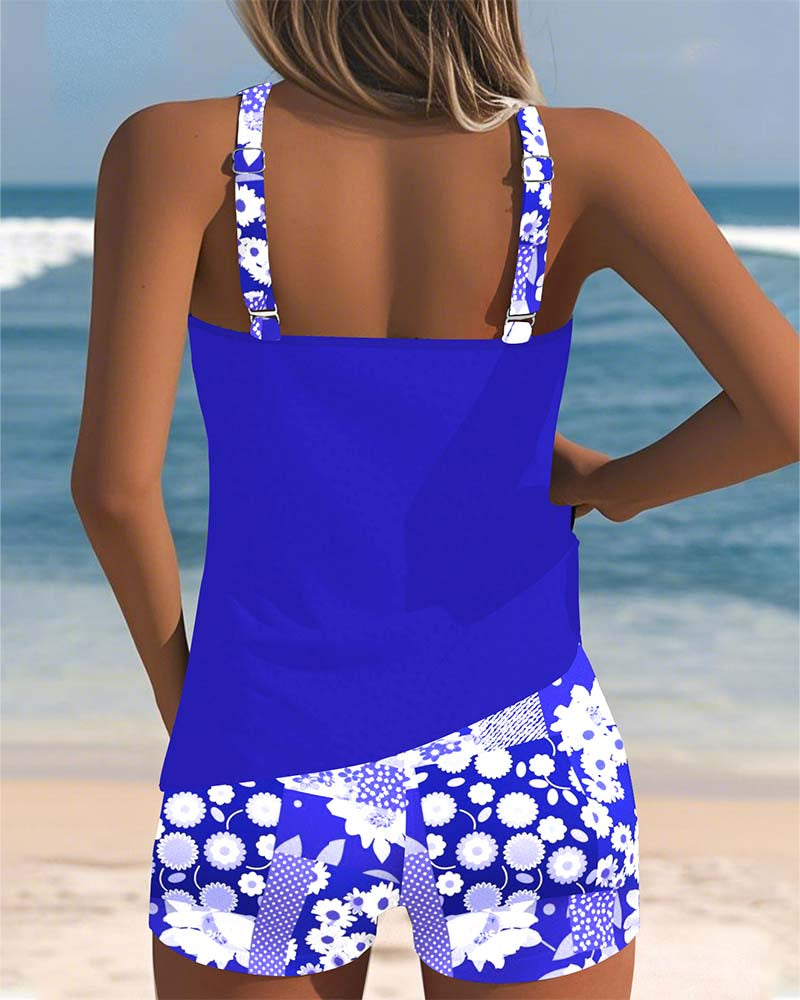 Sabrina | Bikini deux pièces confortable et au style floral pour la plage