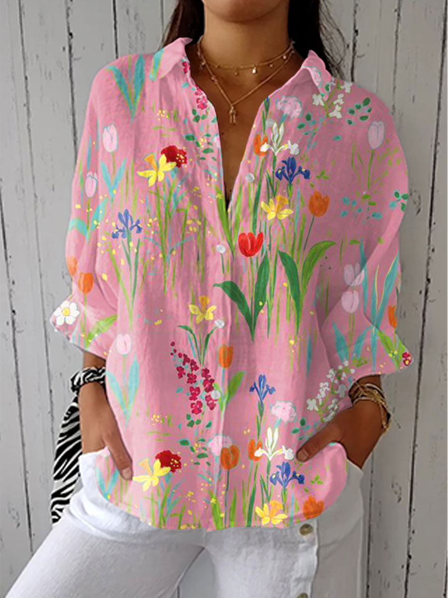 Lynda | Blouse fleurie