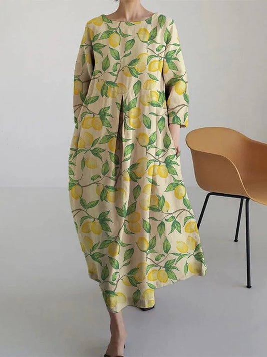 Elena | Robe d'été fleurie