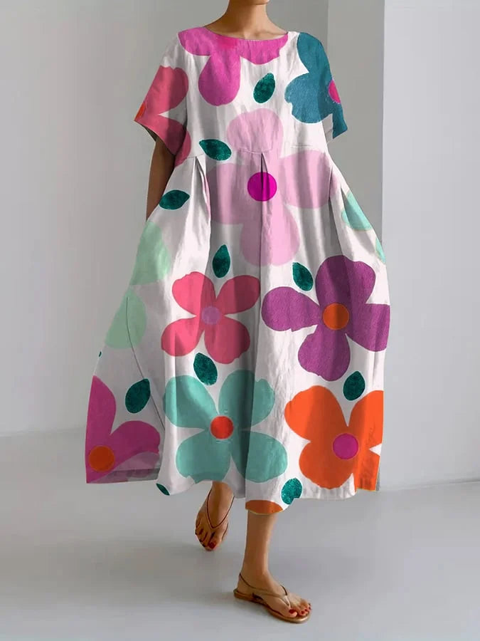 Clara | Robe d'été fleurie