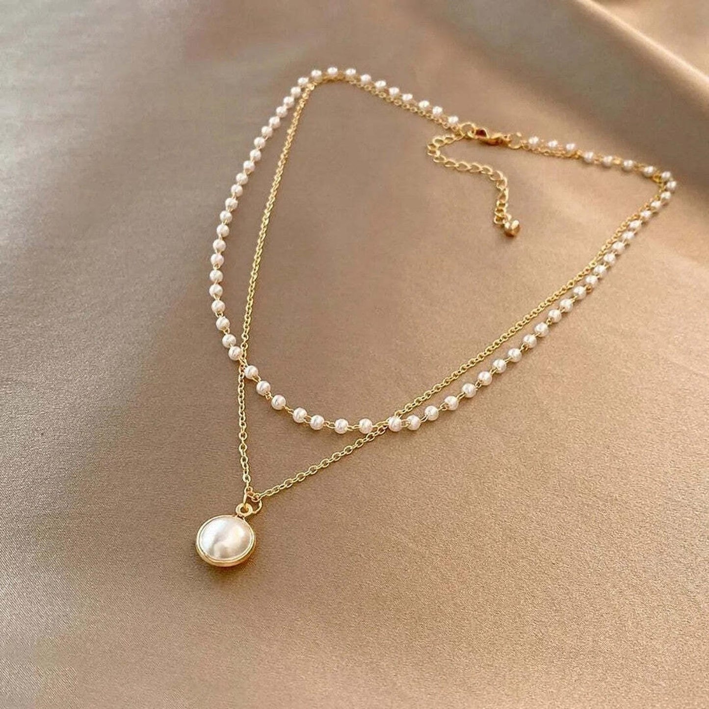 Collier de perles lumineuses