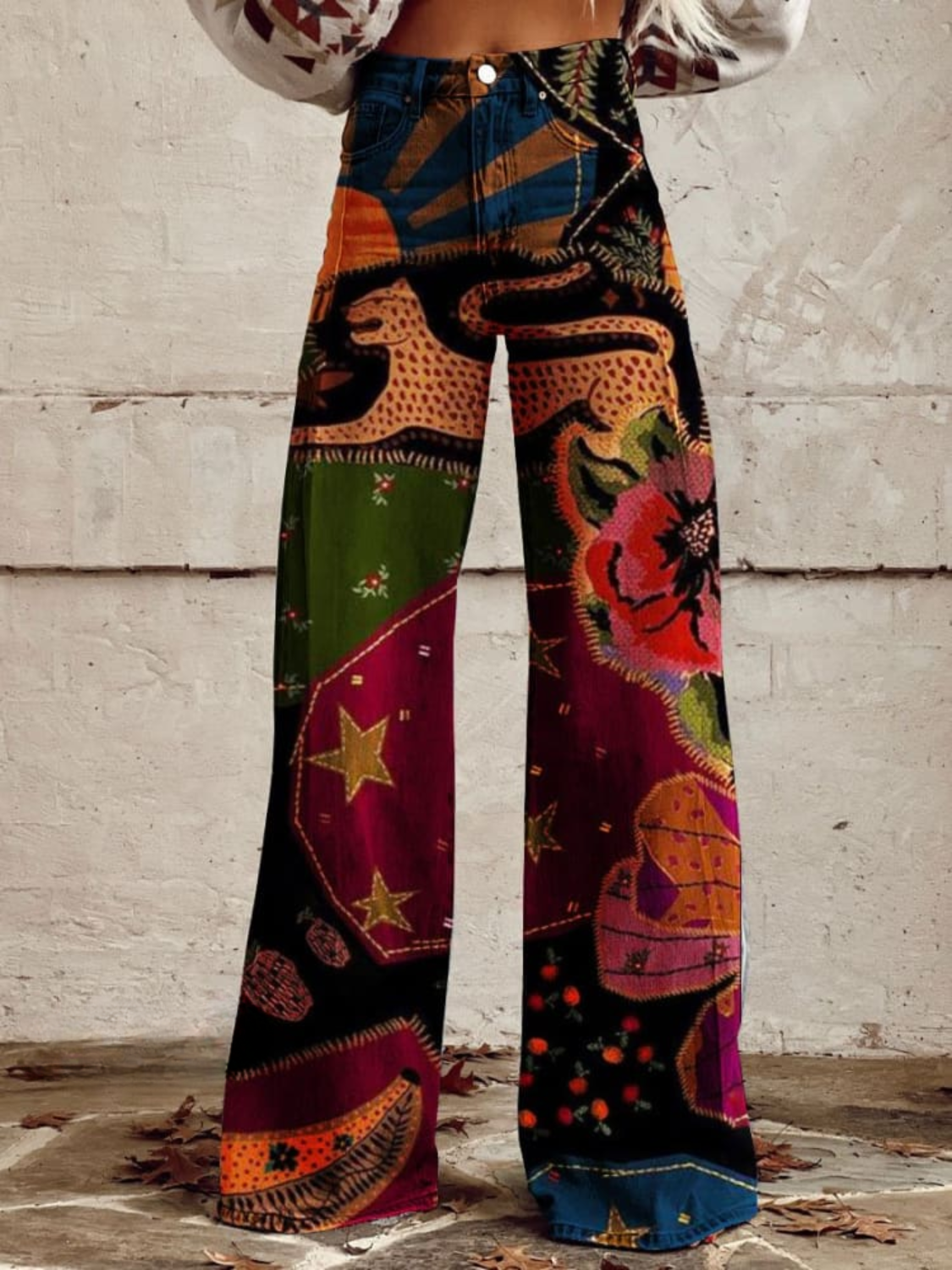 Léna — Pantalon bohème chic