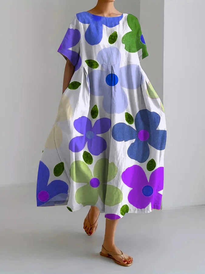 Clara | Robe d'été fleurie