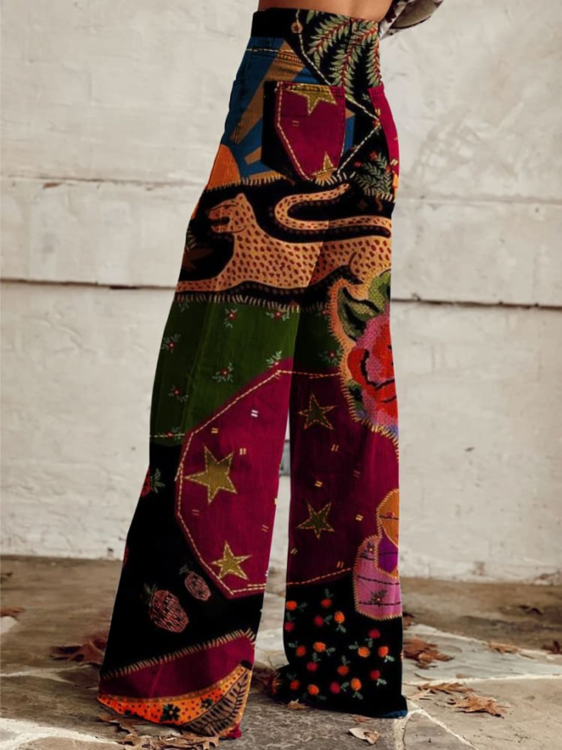 Léna — Pantalon bohème chic