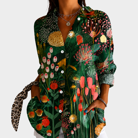 Blouse jardin de minuit