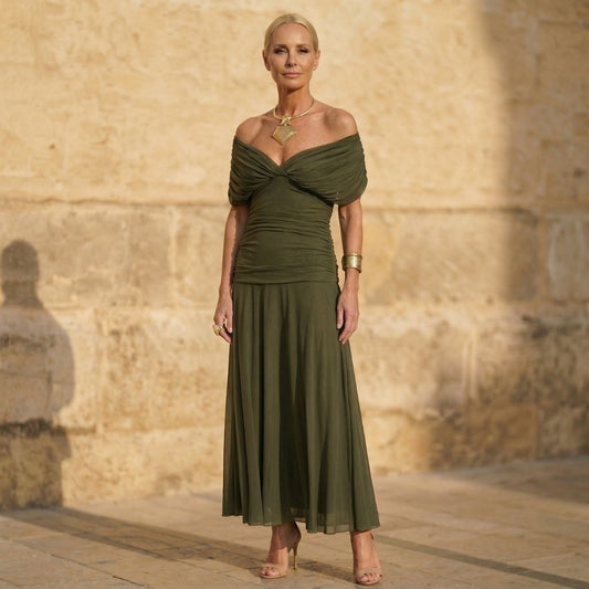 Jade - Robe Verte Élégante