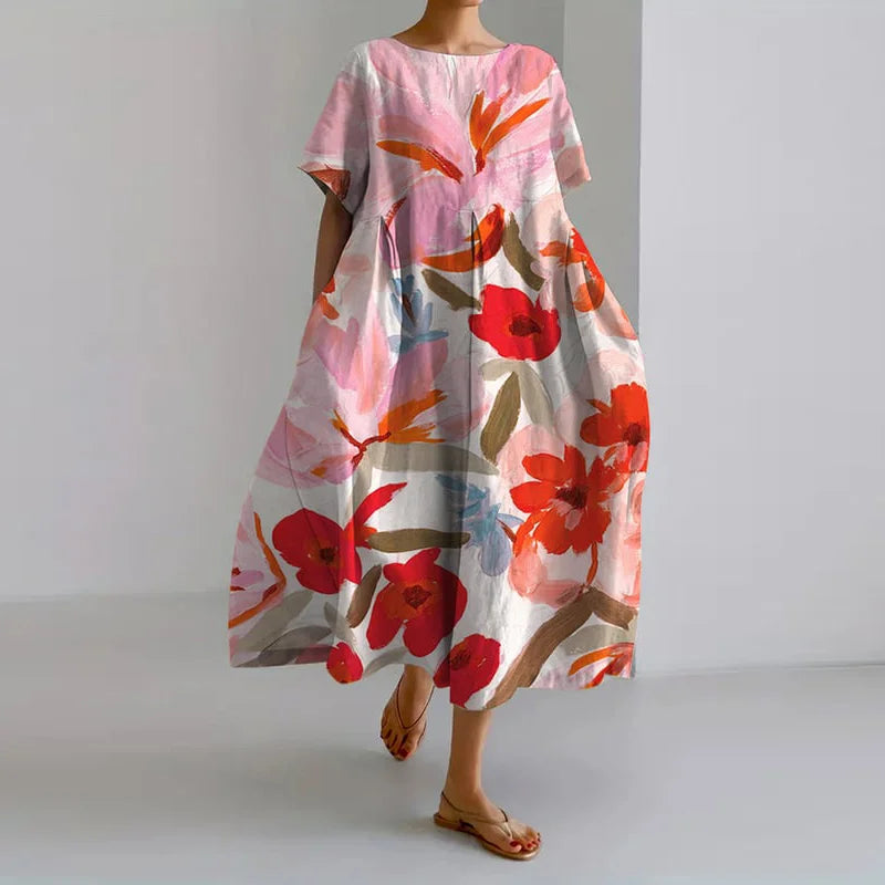 Clara | Robe d'été fleurie