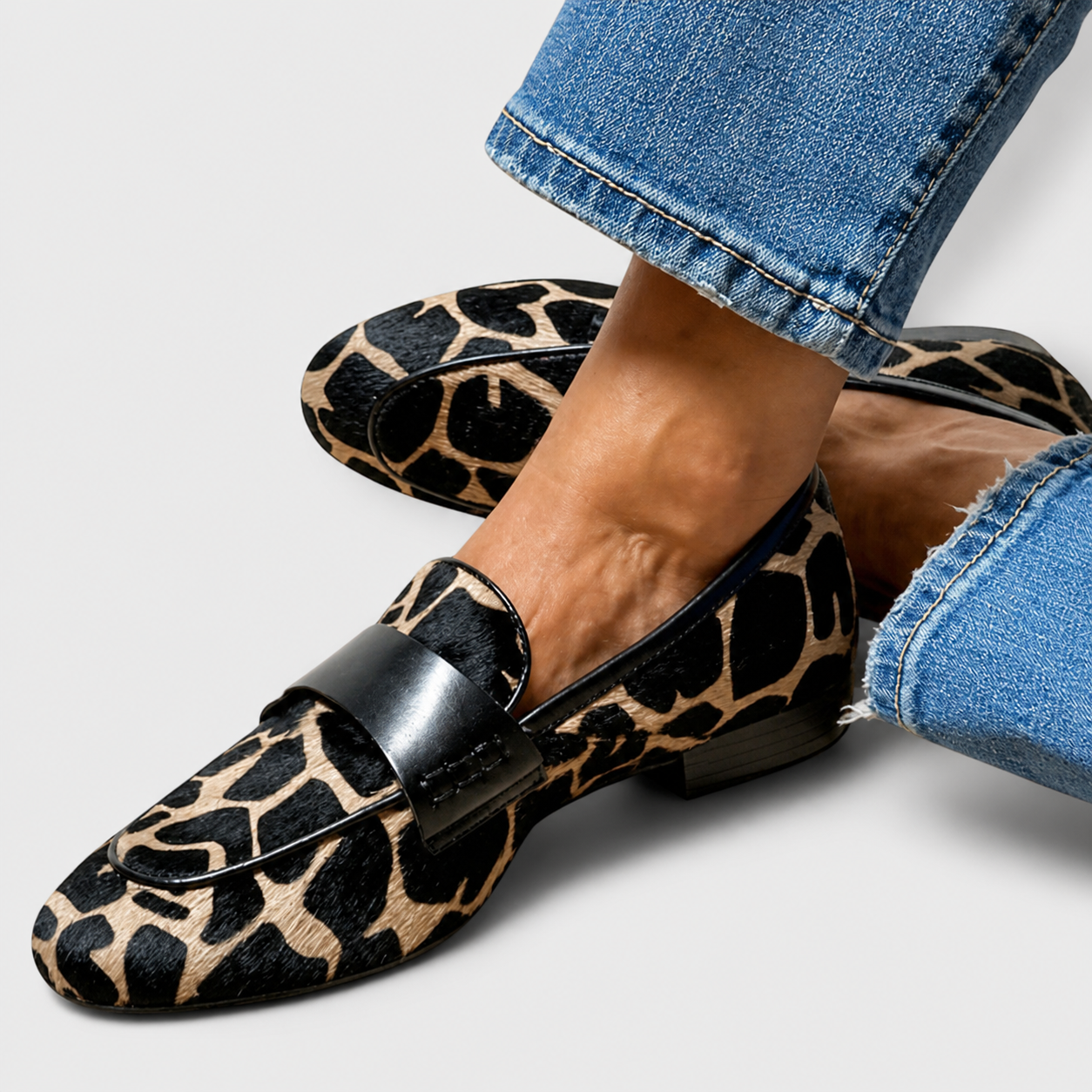 Léonie | Mocassin Léopard