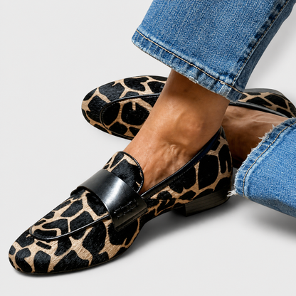 Léonie | Mocassin Léopard