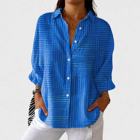 Blouse légère et colorée imprimée