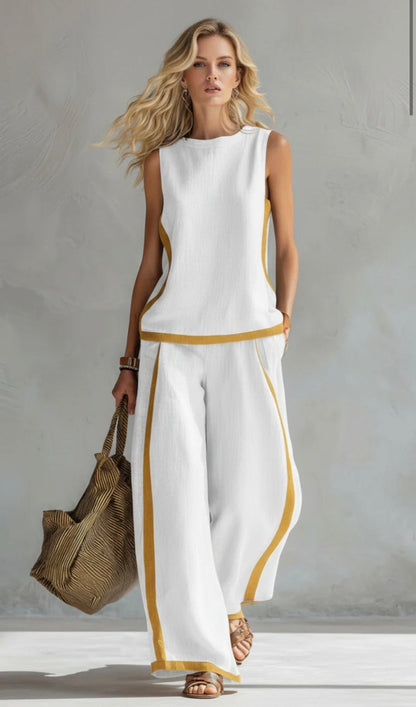 Shania™ | Ensemble deux pièces casual chic
