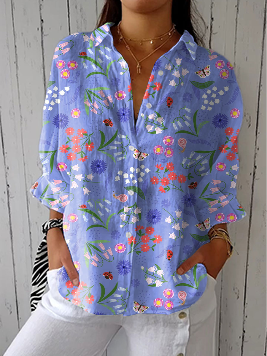 Dorothy | Blouse fleurs des champs