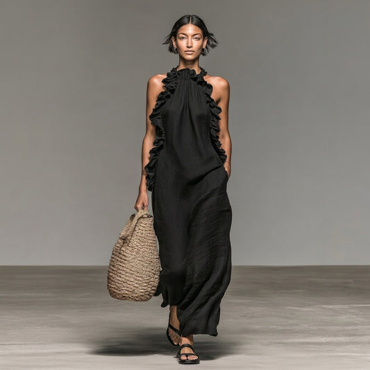 Lua | Robe maxi à poches