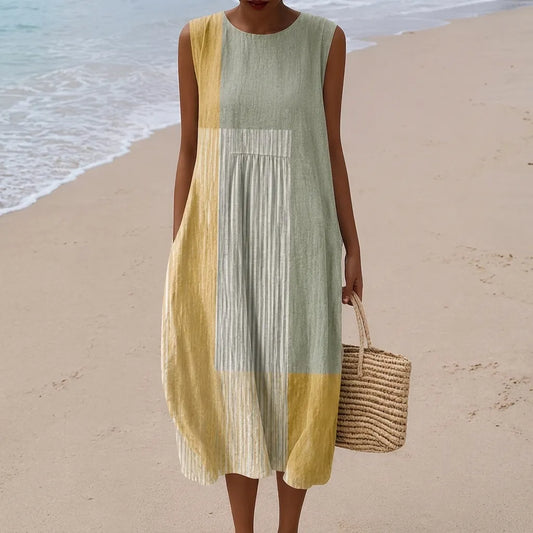 Nina™ | Tunique midi imprimée