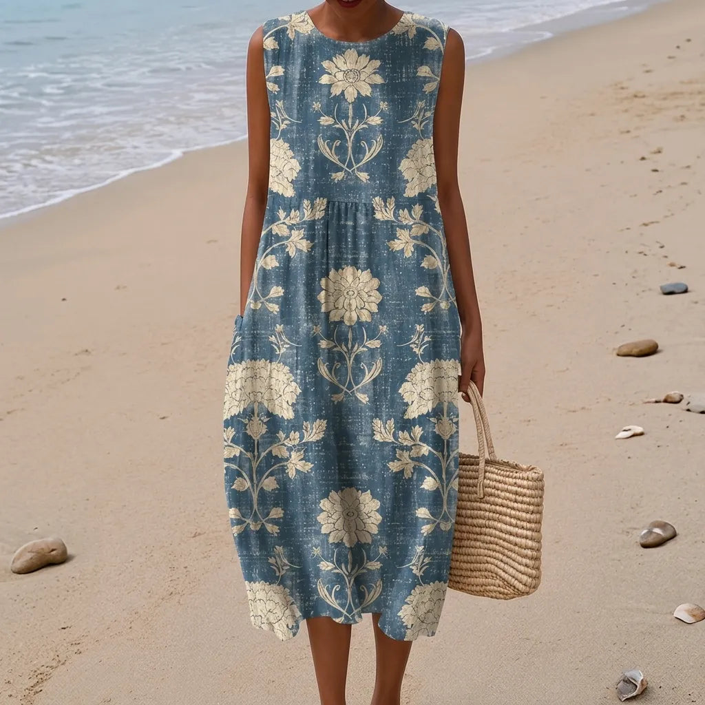 Belle™ | Robe midi bohème