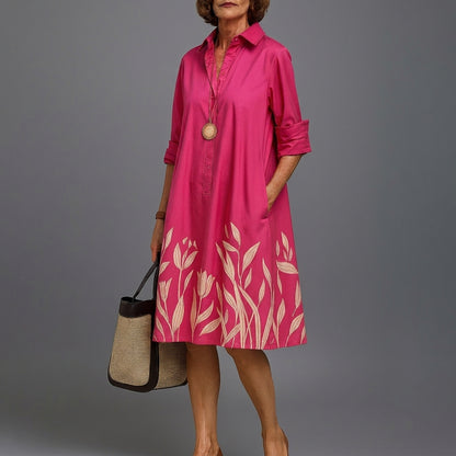 Grace | Robe midi soignée et élégante