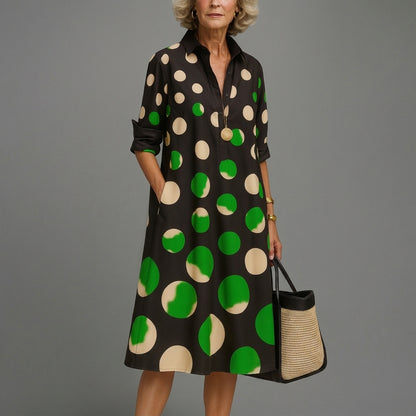 Naomi | Robe midi soignée et élégante