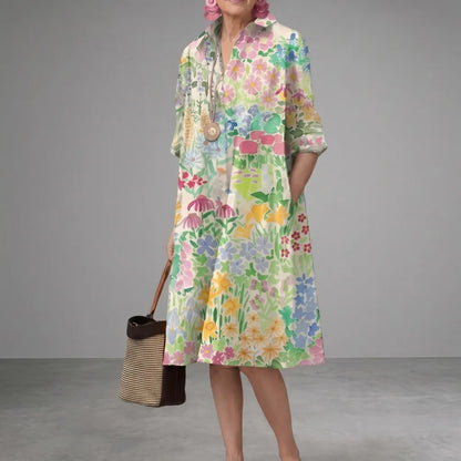 Paige | Robe midi soignée et élégante