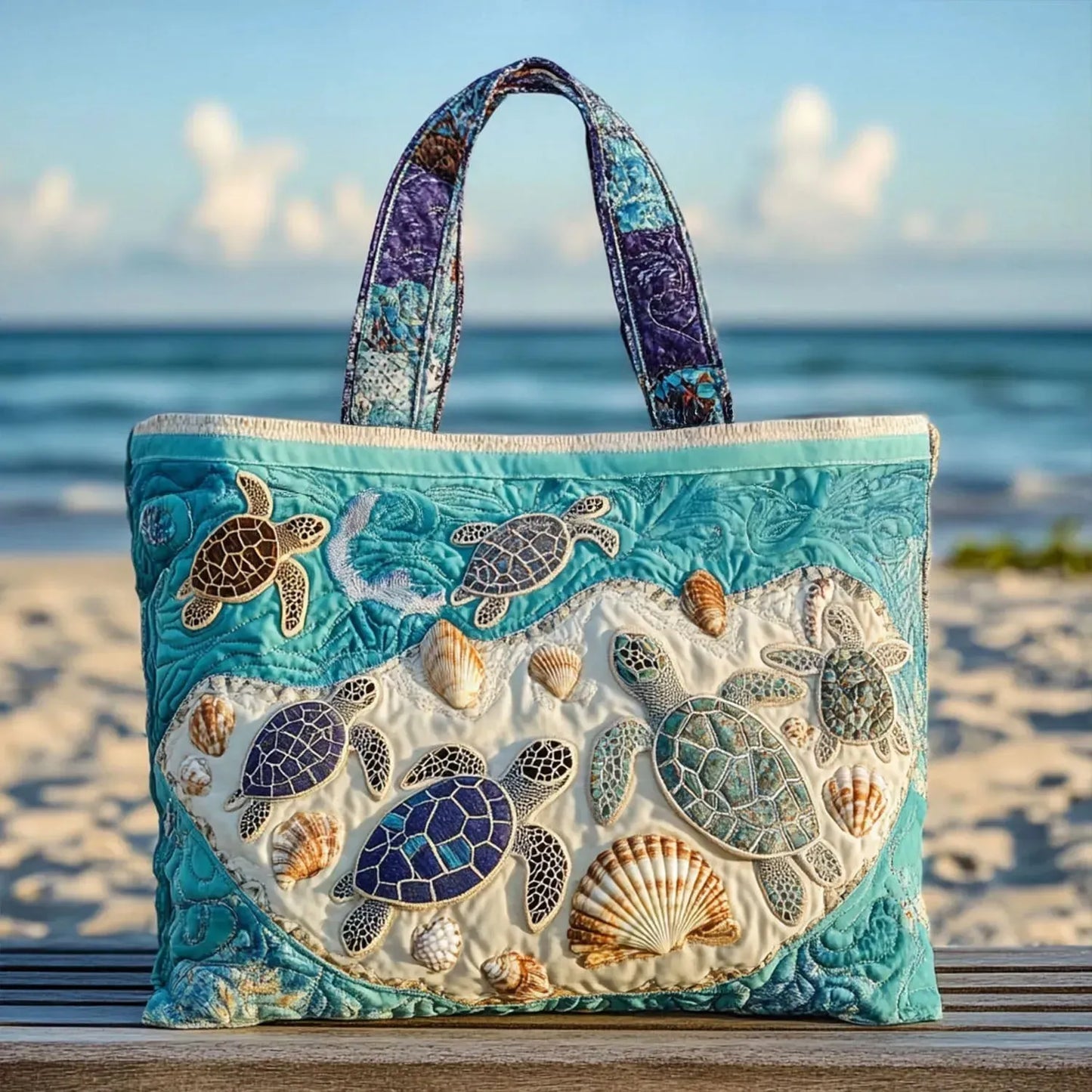 Sac Artisanal | L'Étreinte de la Tortue