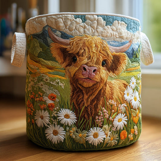 Fiorenza | Panier à linge matelassé fait main