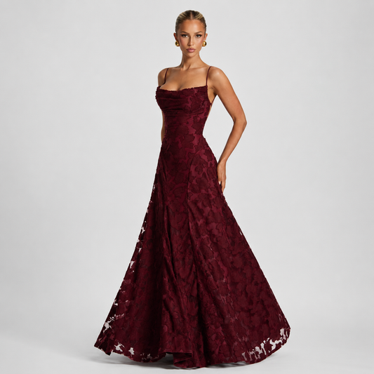 SOFIA | Robe longue élégante en dentelle