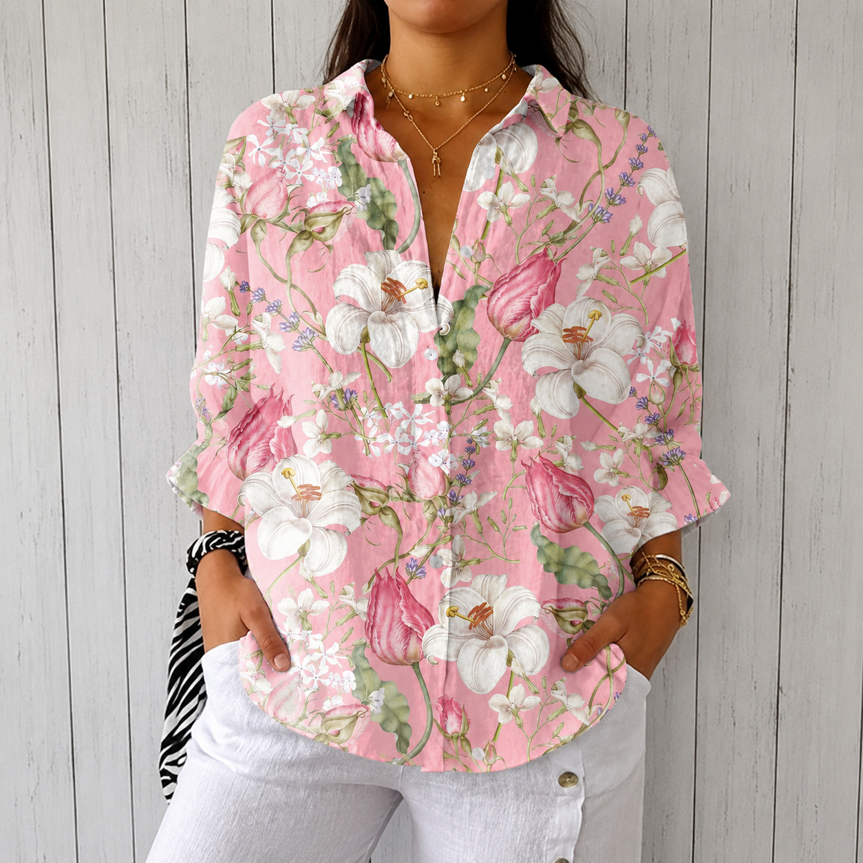 Anne | Blouse fleurie chic