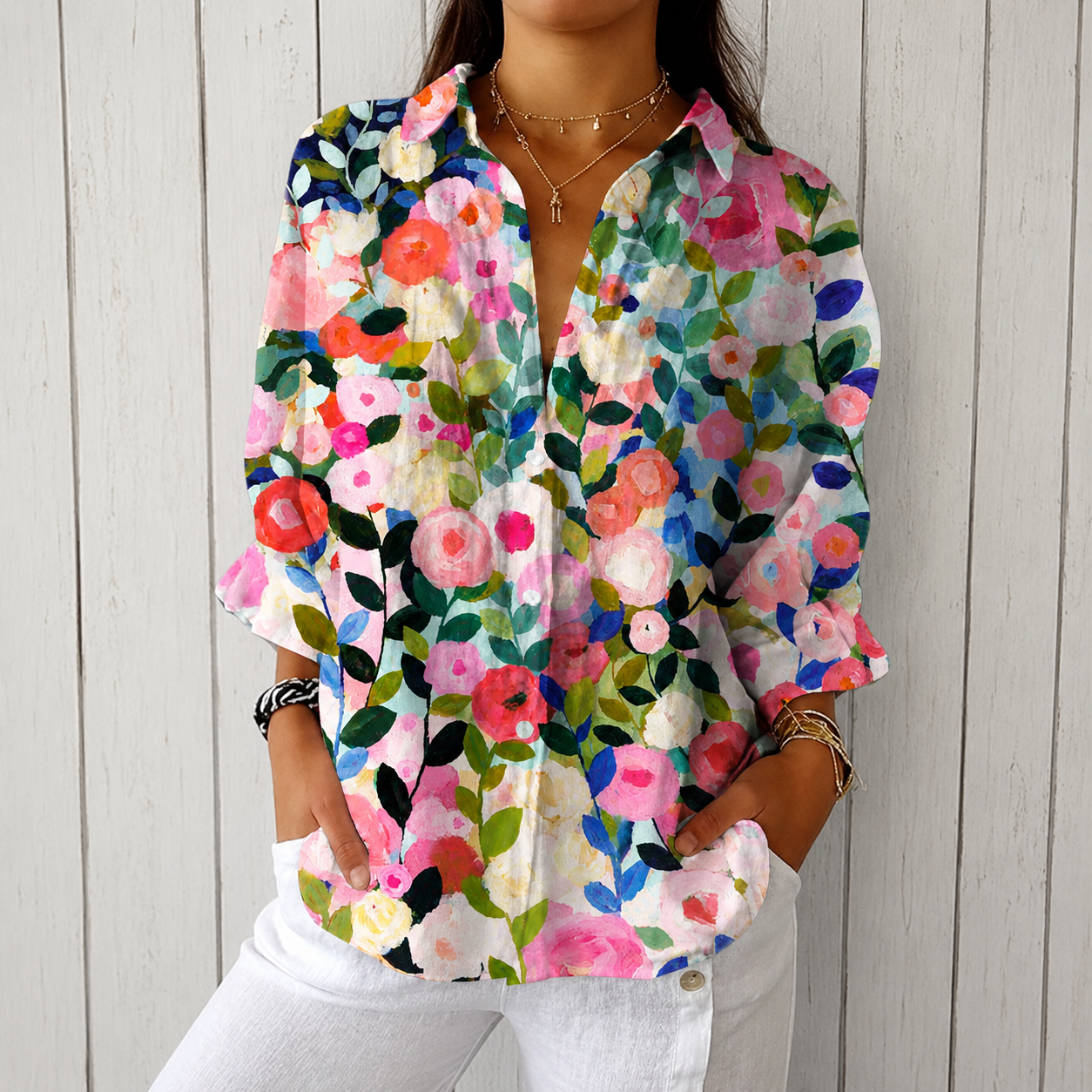 Frances | Blouse à imprimé floral