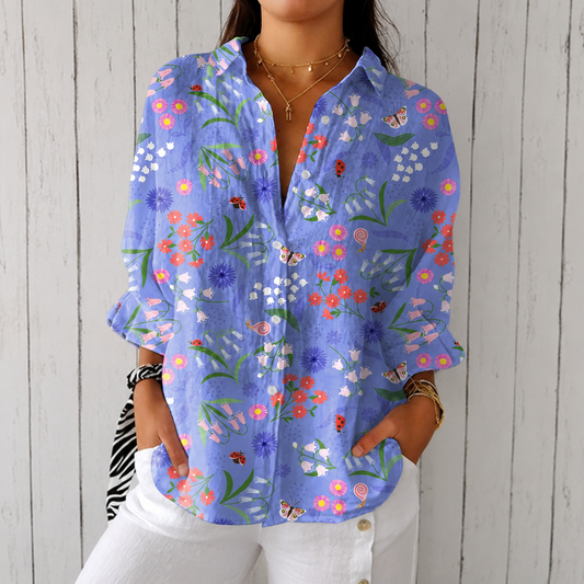 Dorothy | Blouse fleurs des champs