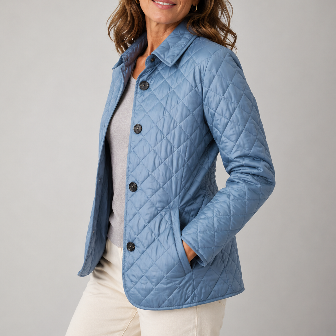 Veste matelassée légère - Bleu