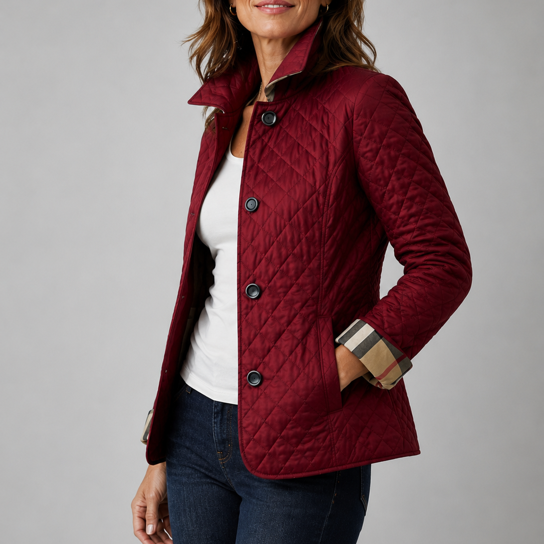 Veste matelassée légère - Rouge