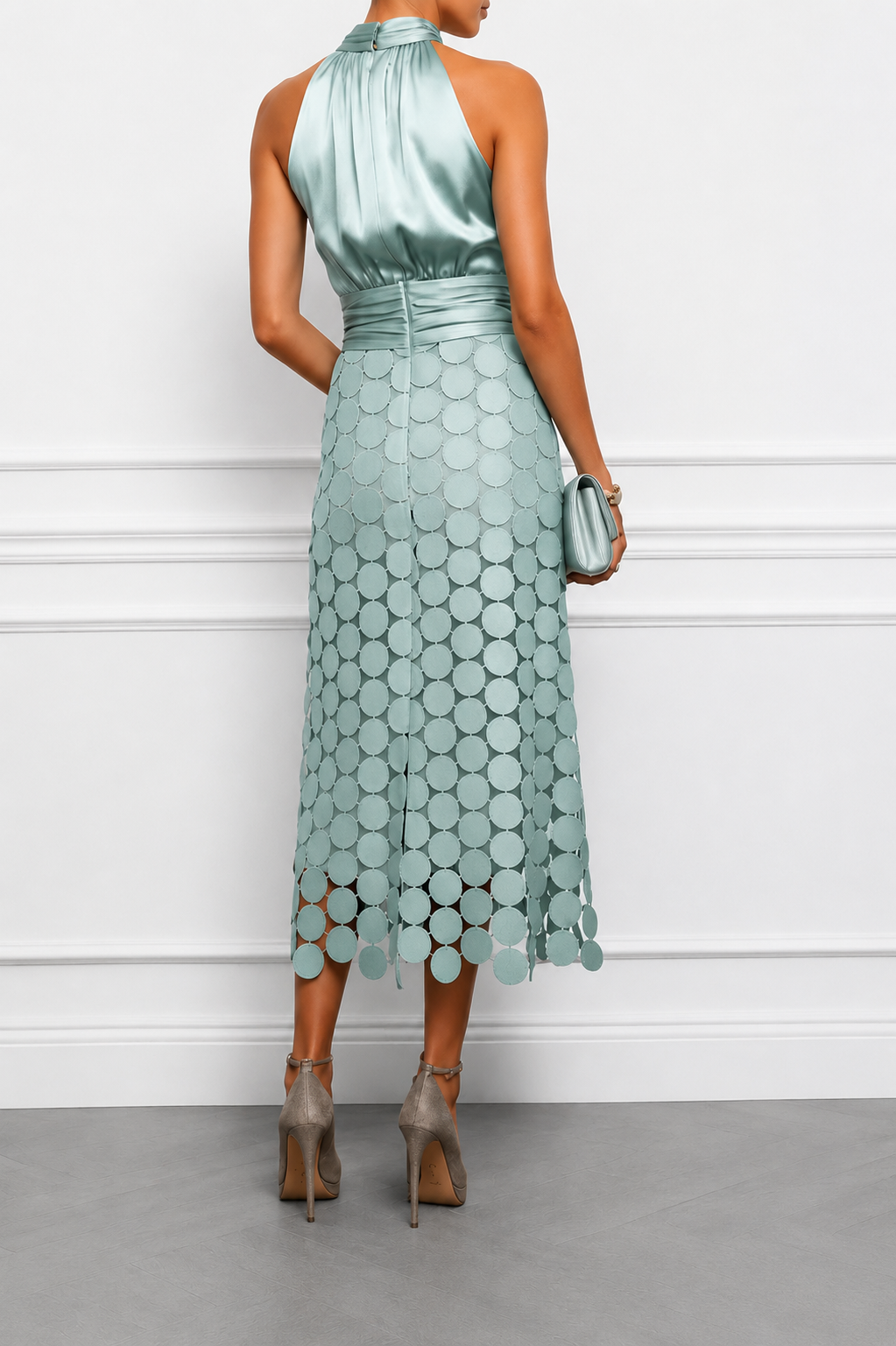 Nora | Robe mi-longue élégante