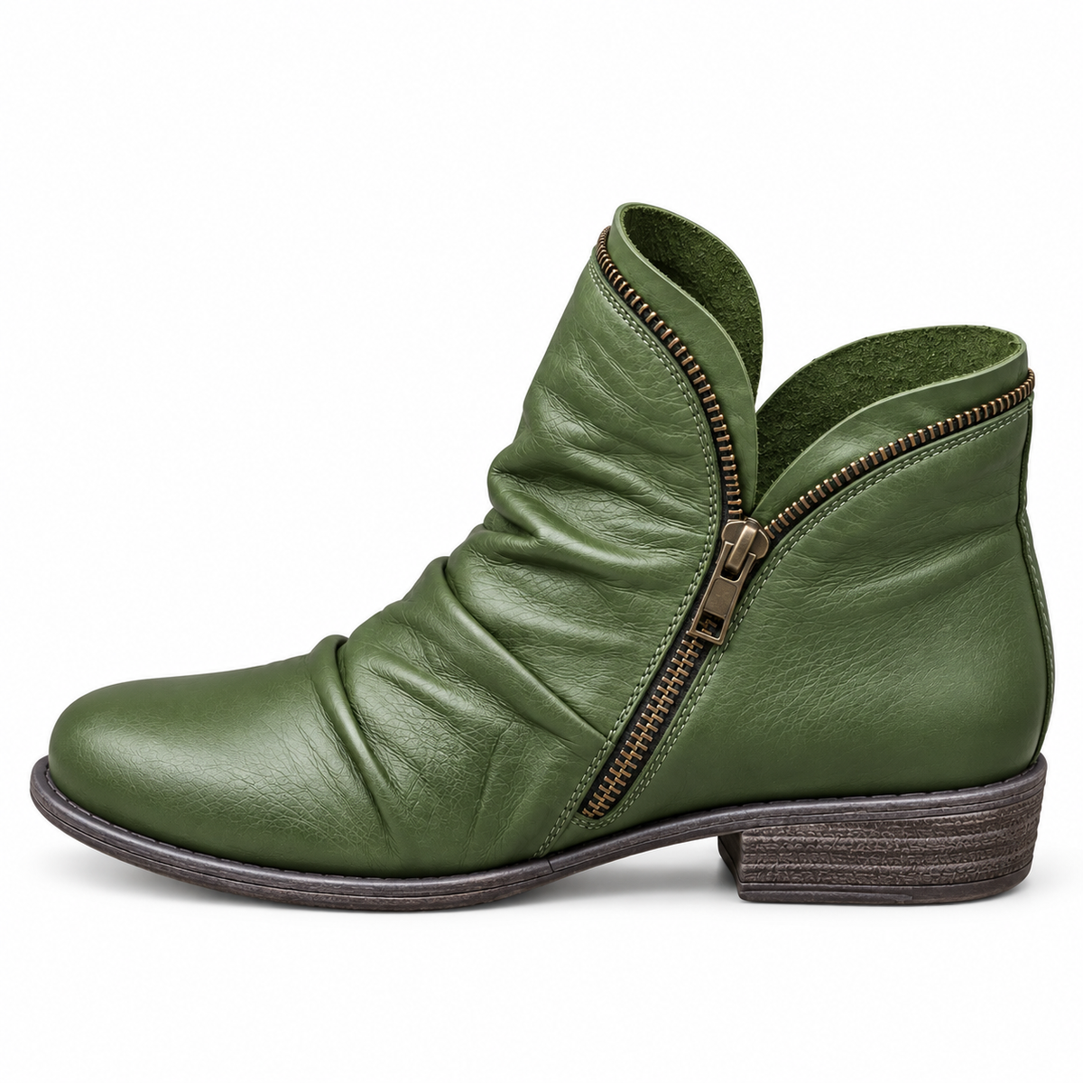 Melinda | Bottines confort - Vert