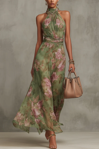 Sophie | Robe d'été élégante à imprimé floral