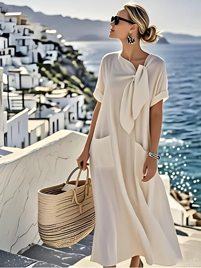 Elle | Robe élégante avec poches